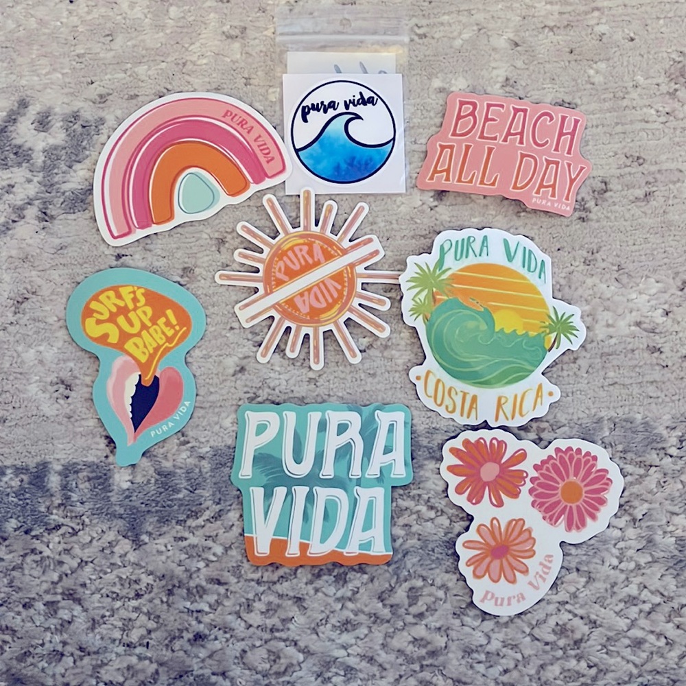 Pura Vida stickers!